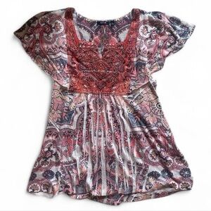 Y2K bohemian blouse apt.9